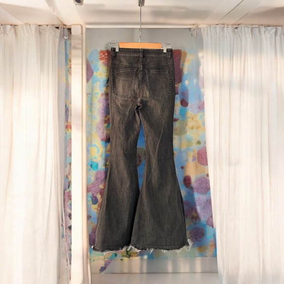 We The Free Black Flare Jeans - Picture 2 of 10